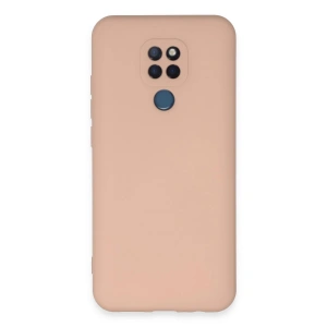 Mey İthalat®  General Mobile GM 20 Kılıf Nano içi Kadife Silikon - Pudra