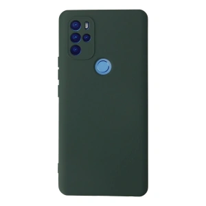 Mey İthalat® General Mobile GM 21 Pro Kılıf Nano içi Kadife Silikon - Koyu Yeşil