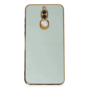 Mey İthalat® Huawei Mate 10 Lite Kılıf Volet Silikon - Açık Yeşil