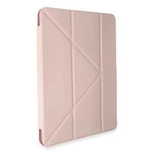 Mey İthalat®  Huawei MatePad SE 11 Kılıf Kalemlikli Mars Tablet Kılıfı - Rose Gold