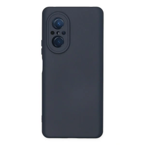 Mey İthalat® Huawei Nova 9 SE Kılıf Nano içi Kadife Silikon - Lacivert
