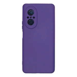Mey İthalat® Huawei Nova 9 SE Kılıf Nano içi Kadife Silikon - Mor