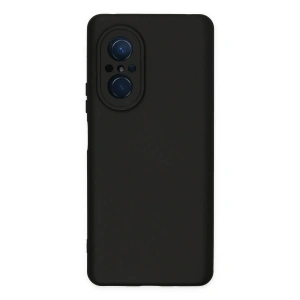 Mey İthalat® Huawei Nova 9 SE Kılıf Nano içi Kadife Silikon - Siyah