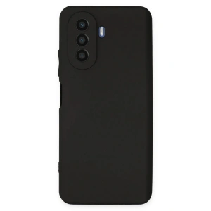 Mey İthalat®  Huawei Nova Y70 Kılıf First Silikon - Siyah