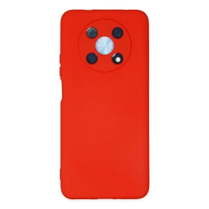 Mey İthalat®  Huawei Nova Y90 Kılıf Nano içi Kadife Silikon - Kırmızı