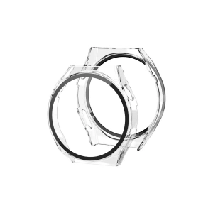 Mey İthalat®  Huawei Watch GT3 46mm Dota Camlı Kasa Ekran Koruyucu - Şeffaf