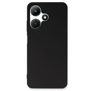 Mey İthalat®  İnfinix Hot 30i Kılıf First Silikon - Siyah