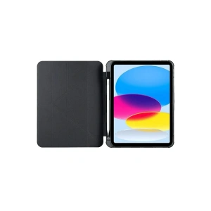 Mey İthalat®  iPad 2022 10.9 (10.nesil) Kılıf Kalemlikli Mars Tablet Kılıfı - Siyah