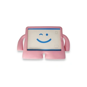 Mey İthalat®  iPad Pro 11 (2021) Kılıf Karakter Tablet Silikon - Açık Pembe