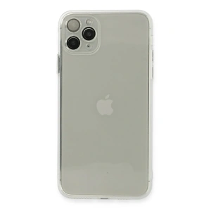 Mey İthalat®  iPhone 11 Pro Kılıf Fly Lens Silikon - Şeffaf