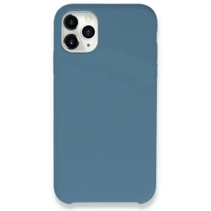 Mey İthalat®  iPhone 11 Pro Kılıf Lansman Legant Silikon - Açık Mavi