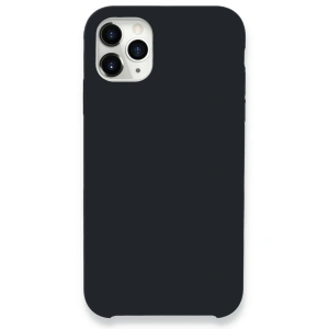 Mey İthalat®  iPhone 11 Pro Kılıf Lansman Legant Silikon - Koyu Gri