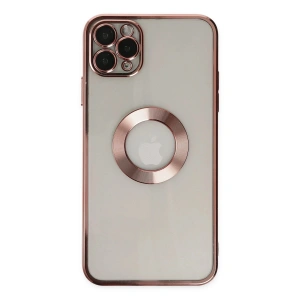 Mey İthalat® iPhone 11 Pro Kılıf Slot Silikon - Rose Gold