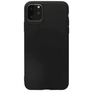 Mey İthalat®  iPhone 11 Pro Max Kılıf First Silikon - Siyah