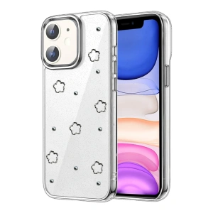 Mey İthalat®   iPhone 12 Fiyonk Desenli Kapak - Desen 2