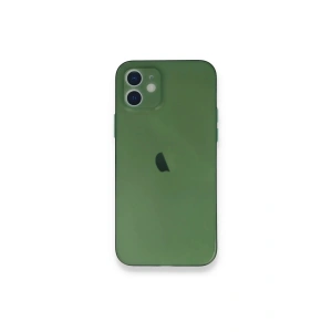 Mey İthalat®  iPhone 12 Mini Kılıf PP Ultra İnce Kapak - Yeşil
