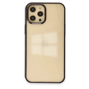 Mey İthalat® iPhone 12 Pro Max Kılıf Element Silikon - Siyah