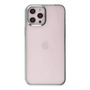 Mey İthalat® iPhone 12 Pro Max Kılıf Element Silikon - Yeşil