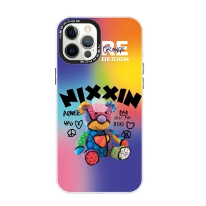 Mey İthalat®  iPhone 12 Pro Max Kılıf Estoril Desenli Kapak - Estoril - 11