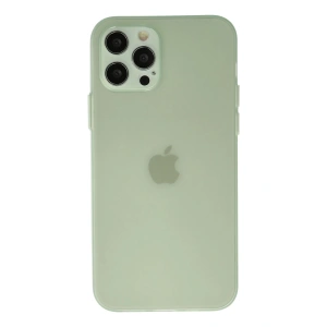 Mey İthalat®  iPhone 12 Pro Max Kılıf Puma Silikon - Açık Yeşil