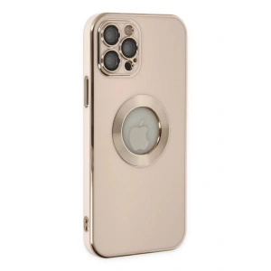 Mey İthalat®  iPhone 12 Pro Max Kılıf Store Silikon - Pembe