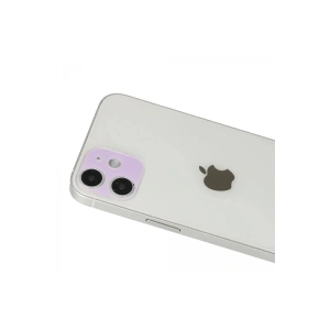 Mey İthalat®  iPhone 12 Rainbow Kamera Lens Koruma Cam - Mor