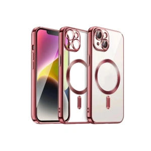 Mey İthalat®  iPhone 13 Kılıf Kross Magneticsafe Kapak - Kırmızı