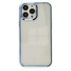 Mey İthalat® iPhone 13 Pro Kılıf Element Silikon - Sky Blue