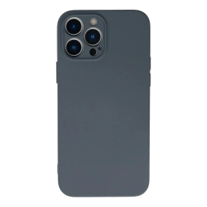 Mey İthalat® iPhone 13 Pro Kılıf Nano içi Kadife Silikon - Gri