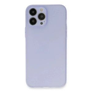Mey İthalat®  iPhone 13 Pro Max Kılıf Puma Silikon - Mor