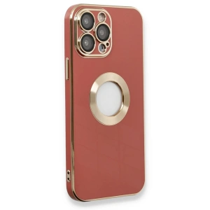 Mey İthalat®  iPhone 13 Pro Max Kılıf Store Silikon - Kırmızı