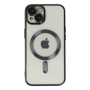 Mey İthalat®  iPhone 14 Kılıf Kross Magneticsafe Kapak - Siyah
