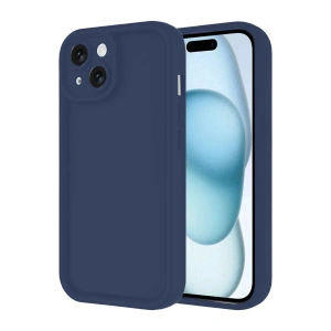 Mey İthalat®  iPhone 14 Kılıf Viera Silikon - Lacivert