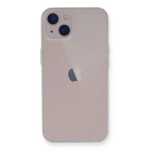 Mey İthalat®  iPhone 14 Plus Kılıf PP Ultra İnce Kapak - Beyaz
