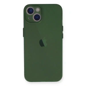 Mey İthalat®  iPhone 14 Plus Kılıf PP Ultra İnce Kapak - Yeşil