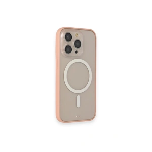 Mey İthalat®  iPhone 14 Pro Kılıf Grand Magneticsafe Kapak - Pembe