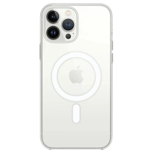 Mey İthalat®  iPhone 14 Pro Kılıf Magneticsafe Şeffaf Silikon - Şeffaf