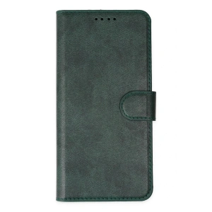Mey İthalat®  iPhone 14 Pro Kılıf Trend S Plus Kapaklı Kılıf - Yeşil