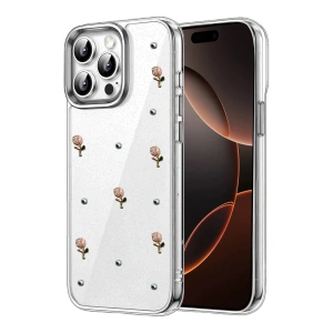 Mey İthalat®   iPhone 14 Pro Max Fiyonk Desenli Kapak - Desen 6