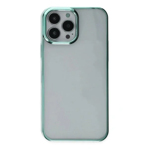 Mey İthalat®  iPhone 14 Pro Max Kılıf Element Silikon - Yeşil