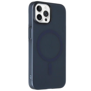 Mey İthalat®  iPhone 14 Pro Max Tuna PC Slim Magsafe Kapak - Lacivert