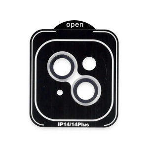 Mey İthalat®  iPhone 14 PVD Metal Kamera Lens - Gümüş