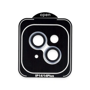 Mey İthalat®  iPhone 14 PVD Metal Kamera Lens - Mavi