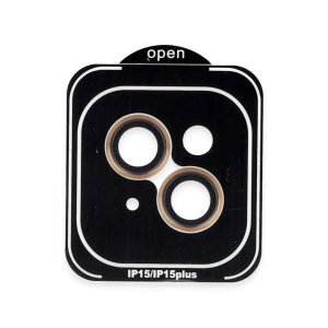 Mey İthalat®  iPhone 14 PVD Metal Kamera Lens - Turuncu