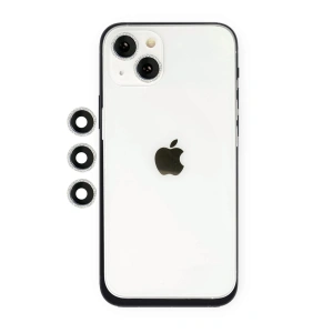 Mey İthalat® iPhone 14 Shine Kamera Lens - Gümüş