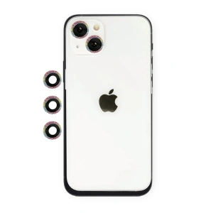 Mey İthalat® iPhone 14 Shine Kamera Lens - Rainbow