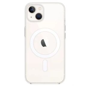 Mey İthalat®   iPhone 15 Plus Kılıf Pc Real Magsafe Kapak - Şeffaf