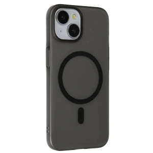 Mey İthalat®  iPhone 15 Plus Tuna PC Slim Magsafe Kapak - Siyah