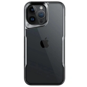 Mey İthalat®  iPhone 15 Pro Max Kılıf Boyi Silikon Kapak - Titan Gri