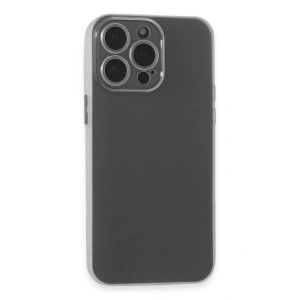 Mey İthalat®  iPhone 15 Pro Max Kılıf Puma Silikon - Şeffaf